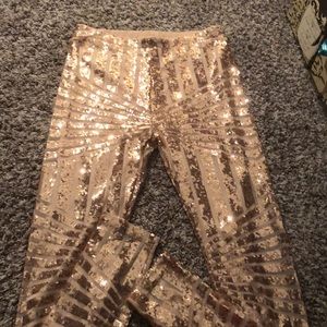 Sequin leggings